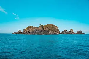 Beautiful Woman Prints: Holiday in an Island Coast with Snorkeling Boat Cruise in Perhentian Islands