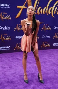 Films Prints: Hollywood, California, USA 21st May 2019 Actress Teala Dunn attends the Disney Premiere of 'Aladdin' on May 21