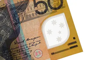 Hologram Prints: Hologram of the Southern Cross on an Australian $50 banknote