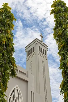 Crucifix Prints: Holy Spirit Cathedral, Adabraka, Accra, Ghana, Africa