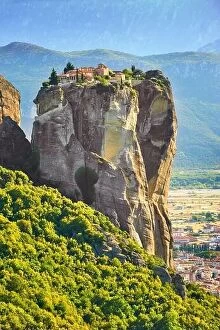 Images Dated 4th September 2017: Holy Trinity Monastery at Meteora, Greece