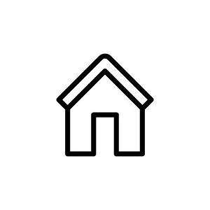 Black Vector Vectors Prints: Home Icon Logo Vector design illustration