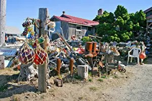 Yard Prints: Home with nautical theme second hand sales Bandon Oregon