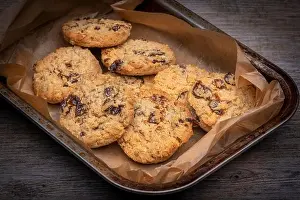 Temptation Prints: Homemade biscuits fresh out of the oven in a baking try
