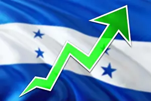 Honduran Prints: Honduras economy graph is indicating positive growth