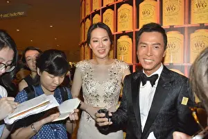 Celeb Prints: Hong Kong actor Donnie Yen, right