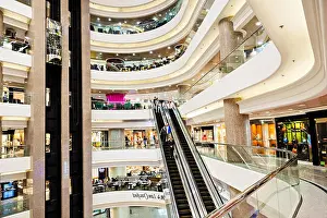 Hong Prints: HONG KONG - MARCH 19: Times Square interior on March