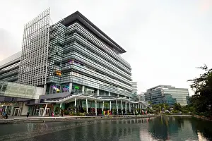 Auditorium Prints: Hong Kong Science Park provides a campus-like environment of 330K square metres marketed for high-technology