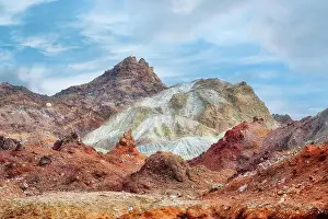 Sedimentary Prints: Hormuz Island in the Hormuz straight, south Iran taken in January 2019 taken in hdr