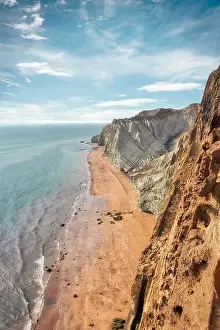 Hormuz Island in the Hormuz straight, south Iran taken in January 2019 taken in hdr