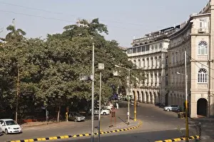 Strasse Prints: Horniman Circle Mumbai Maharashtra India Asia Jan 2012
