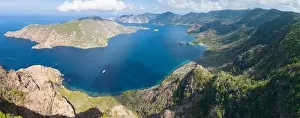 Horseshoe Bay, at the southern end of Rinca Island in Komodo National Park, Indonesia, is home to biodiverse coral reefs as well as Komodo dragons