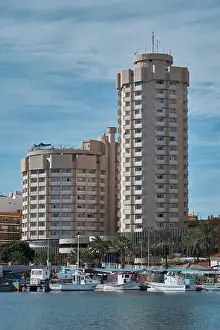 Costa Del Sol Prints: Hotel El Puerto by Pierre & Vacances. Fuengirola, Costa del Sol, Andalusia, Spain
