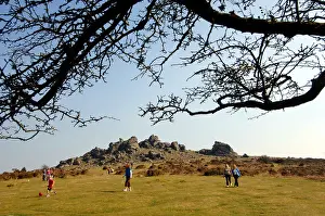 Pursuits Prints: Hound Tor on Dartmoor, Devon, UK