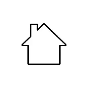 Homepage Prints: House icon vector. Home icon vector