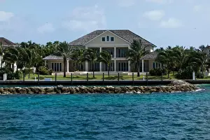 Sea Water Prints: house of Michael Jordan, Paradise Island, the Bahamas