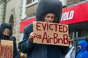 Homeless Prints: A housing protest hosted by First Not Second Homes in Truro