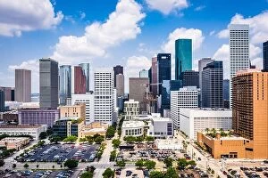 Images Dated 13th May 2016: Houston, Texas, USA downtown skyline