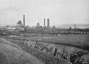 Smoke Stack Prints: Hoyland Silkstone Collieries, Yorkshire, c1896. Artist: Warner Gothard