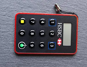 Keypad Prints: HSBC secure key for online banking