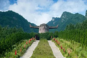 Hubei Prints: Hubei Shennongjia Yan Emperor Shennong altar