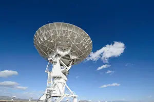 New Mexico Prints: Huge antenna dish at Very Large Array, searching for imaging signal in space