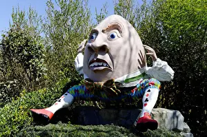 Isle Of Wight Prints: Humpty Dumpty, Blackgang Chine, Isle of Wight, England, UK, GB