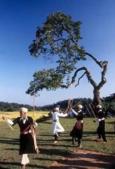 Huttari, harvest festival of Kodava people, Kodagu, Coorg, Karnataka, India
