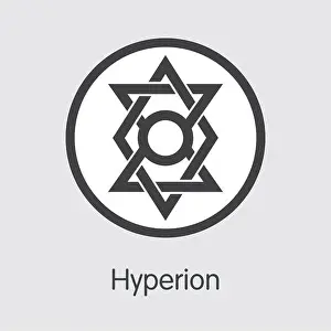 Transaction Prints: HYN - Hyperion. The Trade Logo of Coin or Market Emblem