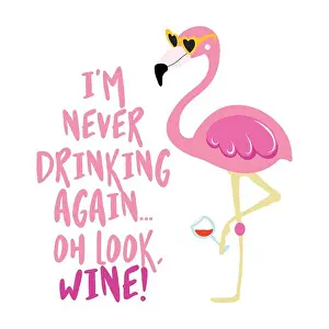 Hangover Prints: I am never drinking again. Oh look