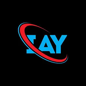 Company Vector Vectors Prints: IAY logo. IAY letter. IAY letter logo design
