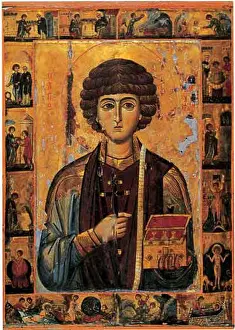 Icon of saint Panteleimon (Saint Catherine's Monastery)