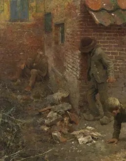 The Arts Prints: The Idiot 1892 by Evert Larock