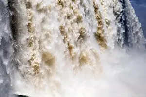 Close Up View Prints: Detail of the Iguaçu Falls