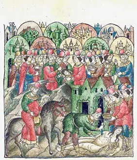 Historical Illustration Prints: This illustration from the Facial Chronicle