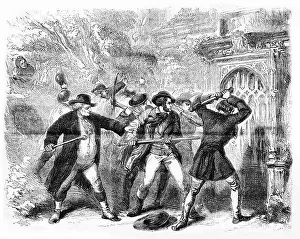 Destroy Prints: Illustration from the French magazine Journal Pour Tous (newspaper for all) in 1856