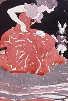 Little Girl Prints: Illustration by J. Morton Sale Alice's Adventures in Wonderland and Through the Looking-Glass