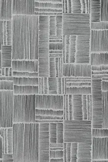 Black Line Prints: This illustration showcases a complex array of black lines