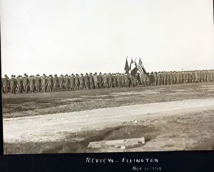 Houston Prints: This image from Allen Archer's collection documents a Curtiss JN-4 Jenny aircraft accident at Camp Logan in Houston