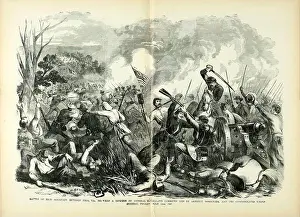 American Civil War Prints: This image from the Battle of Rich Mountain