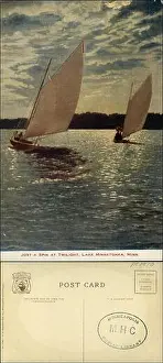 Water Reflection Prints: This image captures a serene moment at Lake Minnetonka