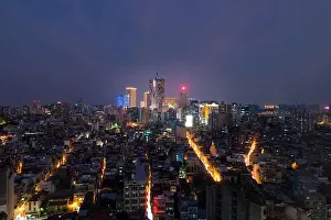 Image of Macau (Macao), China. Skyscraper hotel and casino building at downtown in Macau (Macao)