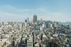 Image of Macau (Macao), China. Skyscraper hotel and casino building at downtown in Macau (Macao)