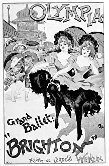 Epoque Prints: An image showcasing a collection of illustrated French posters