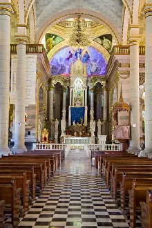 Sinaloa Prints: Immaculate Conception Cathedral, Mazatlan, Sinaloa State, Mexico, North America