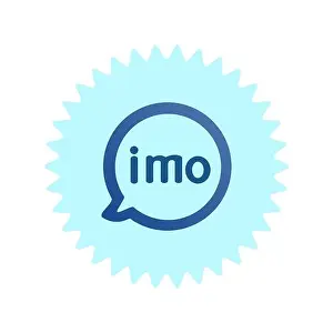 Ecommerce Prints: Imo logo. Imo free video calls and chat app logo