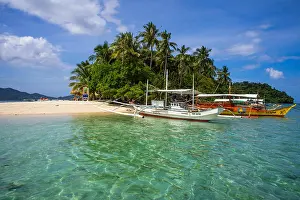 Tropical Island Prints: Inaladelan island, Port Barton
