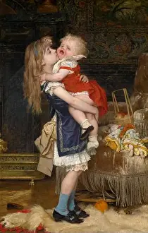 Childcare Prints: Inconsolable, 1878