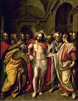 Sore Prints: INCREDULIDAD DE SANTO TOMAS - 1585 - RENACIMIENTO ESPAÑOL
