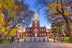 Images Dated 18th November 2016: Independence Hall in Philadelphia, Pennsylvania, USA